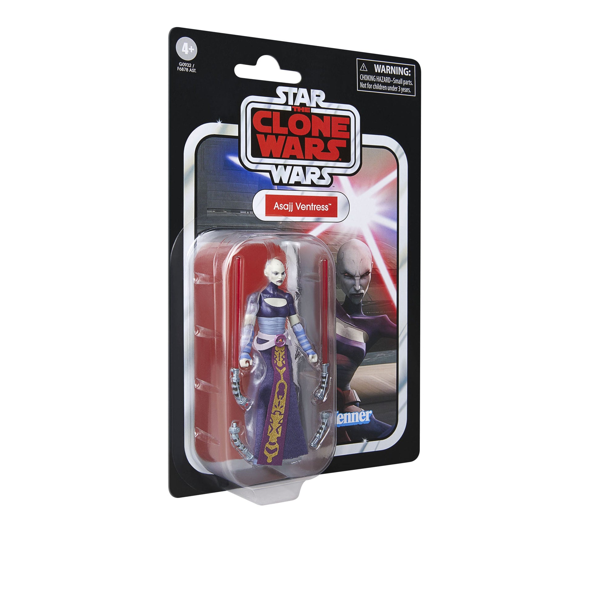 Star Wars: The Clone Wars Vintage Collection Actionfigur Asajj Ventress 10 cm