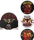 Stranger Things Coaster Pack of 4 Hellfire Club
