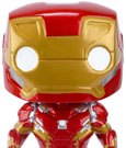 Captain America Civil War POP! Vinyl Wackelkopf Iron Man 10 cm