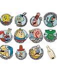 SpongeBob Schwammkopf Ansteck-Pins Display Mystery Pin Badge (12)