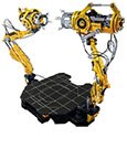 Iron Man 2 Accessories Collection Series Zubehör-Set Iron Man Suit-Up Gantry
