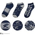 Harry Potter Ankle Socks 3 Pack Ravenclaw