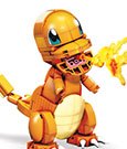 Pokémon Mega Construx Wonder Builders Bauset Glumanda 10 cm
