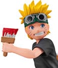 Naruto GEM Series PVC Statue Naruto Uzumaki Go! 15cm