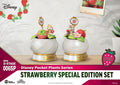 Disney Mini Diorama Stage Statuen Pocket Plants Series Strawberry Special Edition Set 12 cm