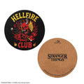 Stranger Things Coaster Pack of 4 Hellfire Club