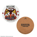 Stranger Things Coaster Pack of 4 Hellfire Club