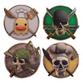 One Piece Coasters 4-Pack Characters #2