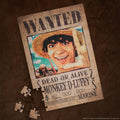 One Piece Magnetic Puzzle Wanted Luffy