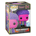 Spider-Man: Across the Spider-Verse POP! Marvel Vinyl Figur Miles Morales(BLKLT) Exclusive Edition 9 cm