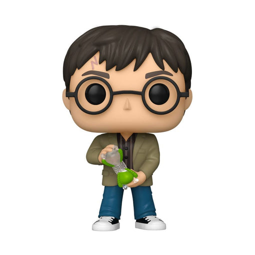 Harry Potter POP! Holiday Vinyl Figur Harry w/Hourglass 9 cm