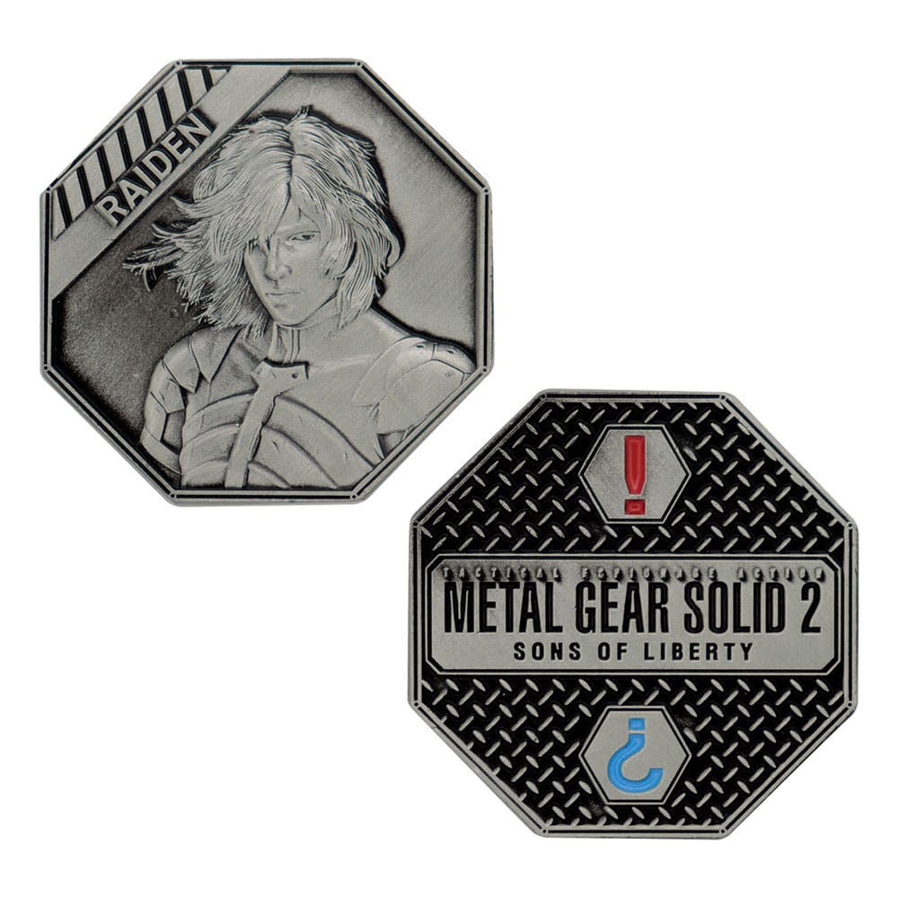 Metal Gear Solid 2 Collectible Coin Raiden Limited Edition