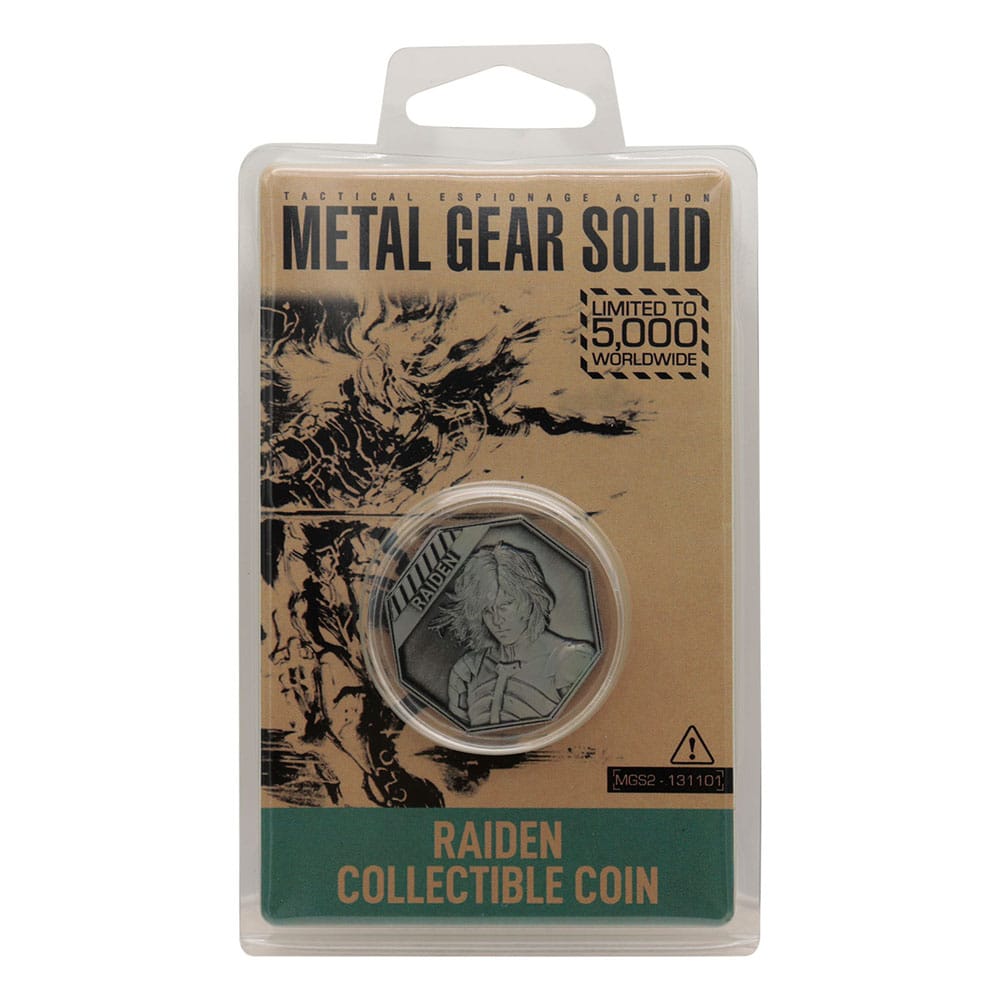 Metal Gear Solid 2 Collectible Coin Raiden Limited Edition