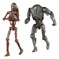 Star Wars Episode II Black Series Action Figures 2-Pack C-3PO (B1 Battle Droid Body) & Super Battle Droid 15 cm