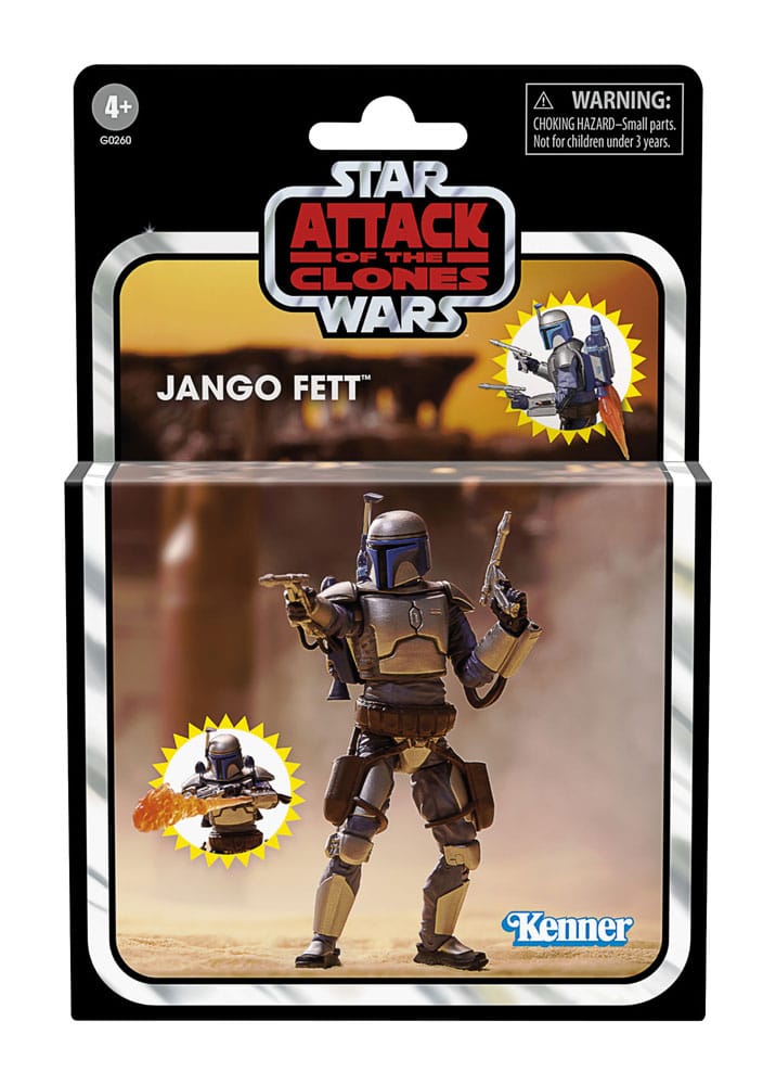 Star Wars Episode II Vintage Collection Actionfigur Jango Fett 10 cm