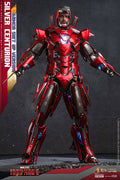 Iron Man 3 Movie Masterpiece Actionfigur 1/6 Silver Centurion (Armor Suit Up Version) 32 cm