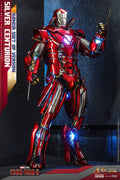 Iron Man 3 Movie Masterpiece Actionfigur 1/6 Silver Centurion (Armor Suit Up Version) 32 cm