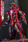 Iron Man 3 Movie Masterpiece Actionfigur 1/6 Silver Centurion (Armor Suit Up Version) 32 cm