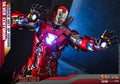 Iron Man 3 Movie Masterpiece Actionfigur 1/6 Silver Centurion (Armor Suit Up Version) 32 cm