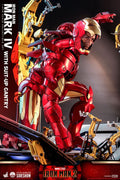 Iron Man 2 Actionfigur 1/4 Iron Man Mark IV mit Suit-Up Gantry 49 cm
