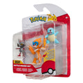 Pokémon Battle Figure Set Figuren 3er-Pack Gladiantri, Schiggy #1, Panpyro 5 cm