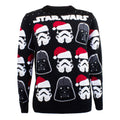 Star Wars Sweatshirt Christmas Jumper Darth Vader / Stormtrooper Größe XL