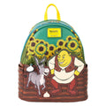 Dreamworks by Loungefly Mini Rucksack Shrek & Donkey Sunflower Field