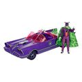 DC Retro Action Figure and Vehicle Batman 66 Batmobile with Joker (Gold Label)