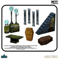 Mezco's Monsters 5 Points Action Figures Tower of Fear Deluxe Box Set 9 cm