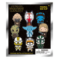 Star Wars-EP III Revenge Of Sith 3D PVC-Taschenanhänger Serie 1 Display (24)