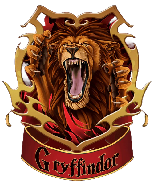 Harry Potter Logo von Haus Gryffindor