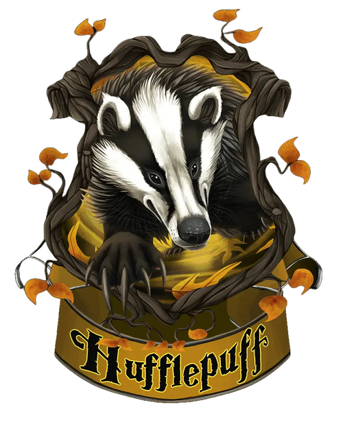 Harry Potter Logo vom Haus Hufflepuff