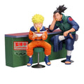 Naruto 72 Series PVC Statue Naruto Uzumaki & Iruka Umino (A: Naruto Uzumaki) 11 cm