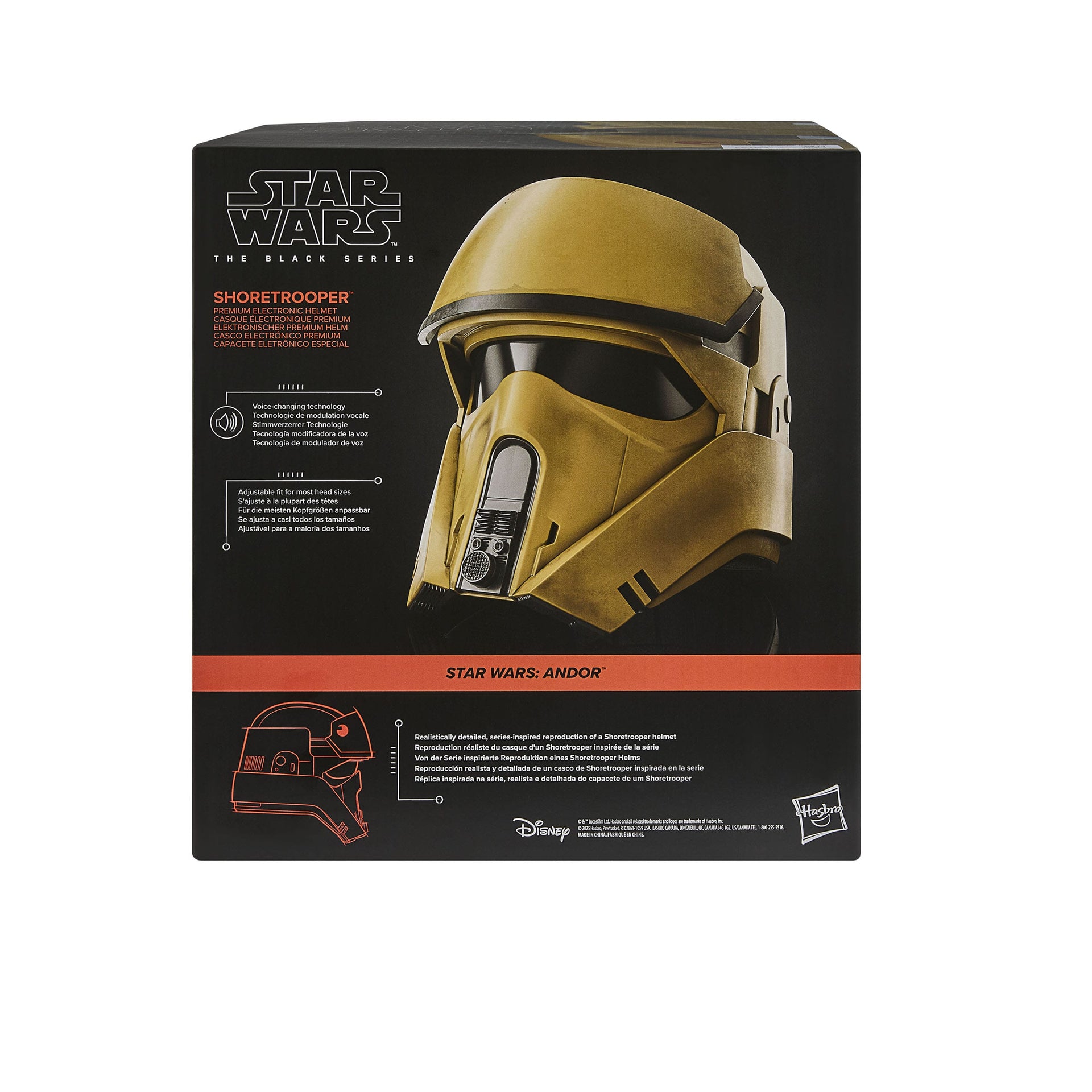 Star Wars: Andor Black Series Elektronischer Helm Shoretrooper