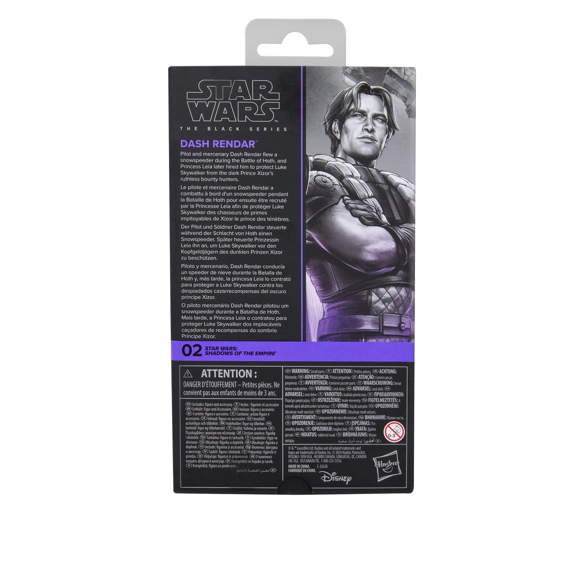 Star Wars: Shadows of the Empire Black Series Actionfigur Dash Rendar 15 cm