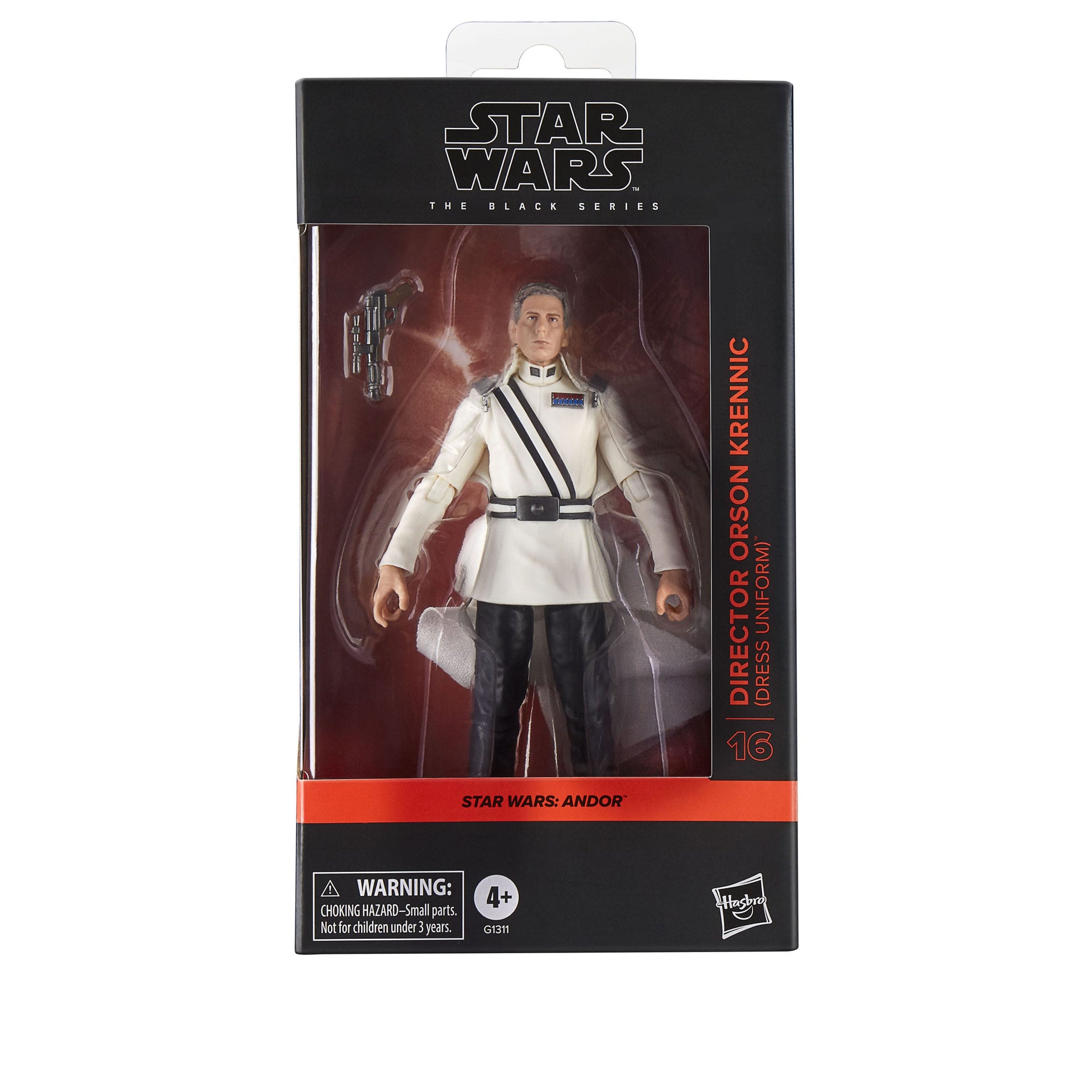 Star Wars: Andor Black Series Actionfigur Director Orson Krennic (Dress Uniform) 15 cm