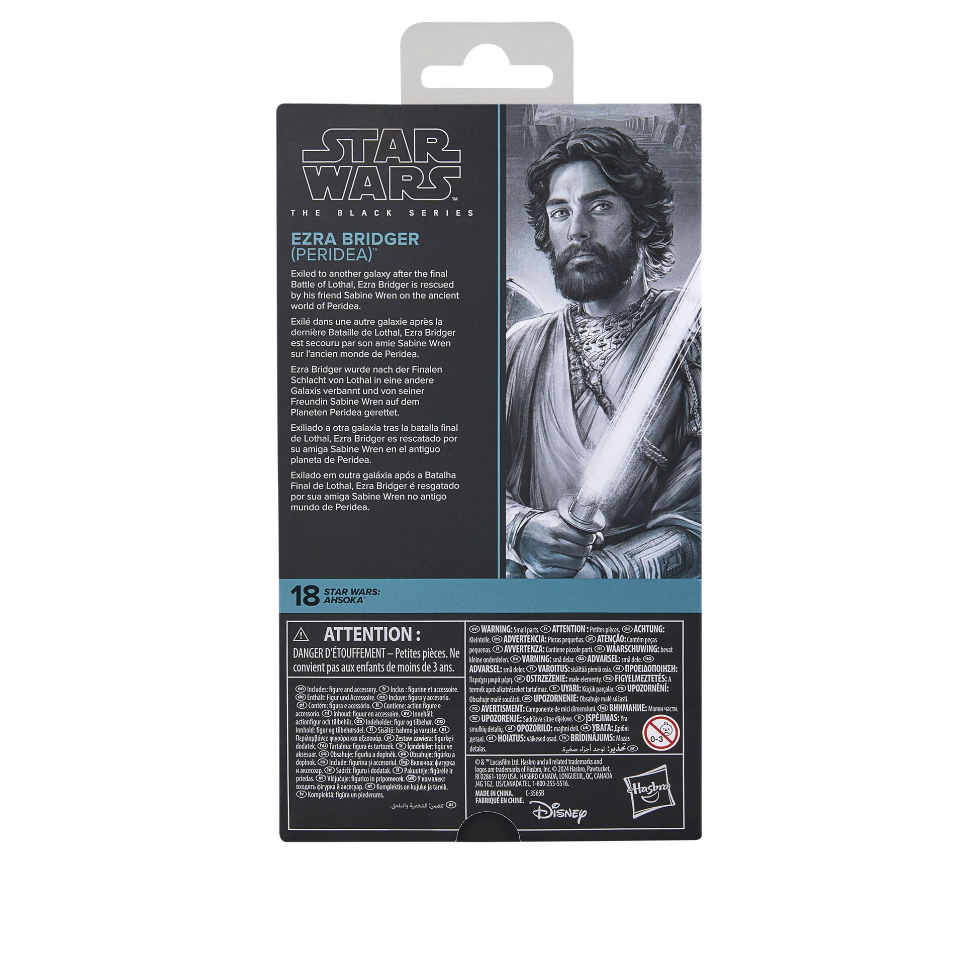 Star Wars: Ahsoka Black Series Actionfigur Ezra Bridger (Peridea) 15 cm