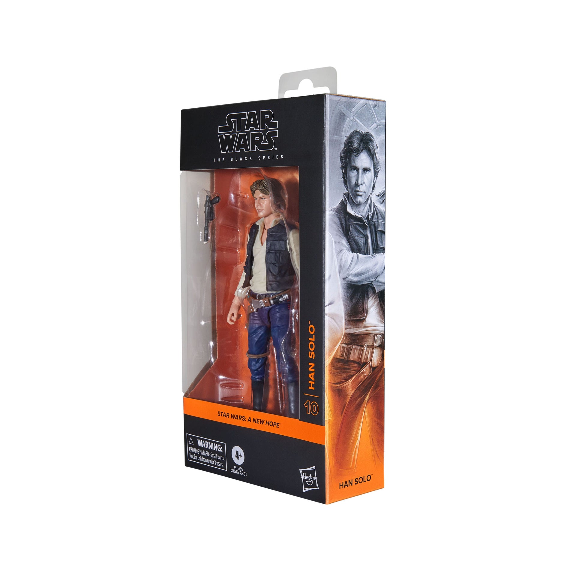 Star Wars Episode IV Black Series Actionfigur Han Solo 15 cm