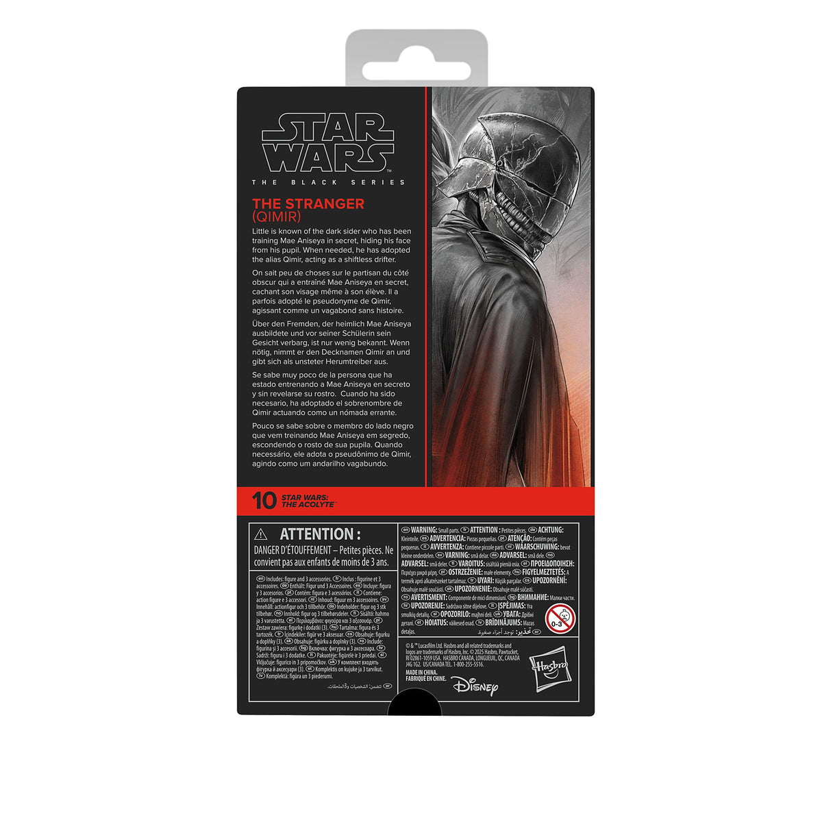 Star Wars: The Acolyte Black Series Actionfigur The Stranger (Qimir) 15 cm