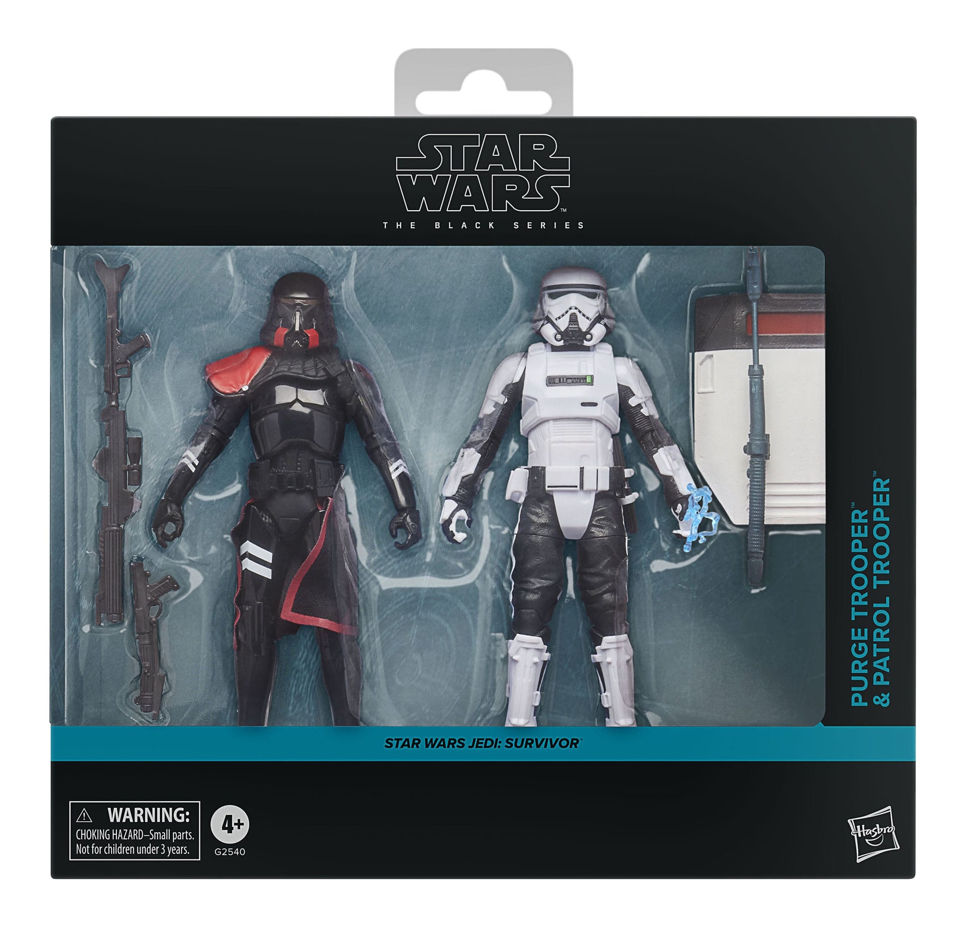 Star Wars Jedi: Survivor Black Series Actionfiguren 2er-Pack Purge Trooper & Patrol Trooper 15 cm