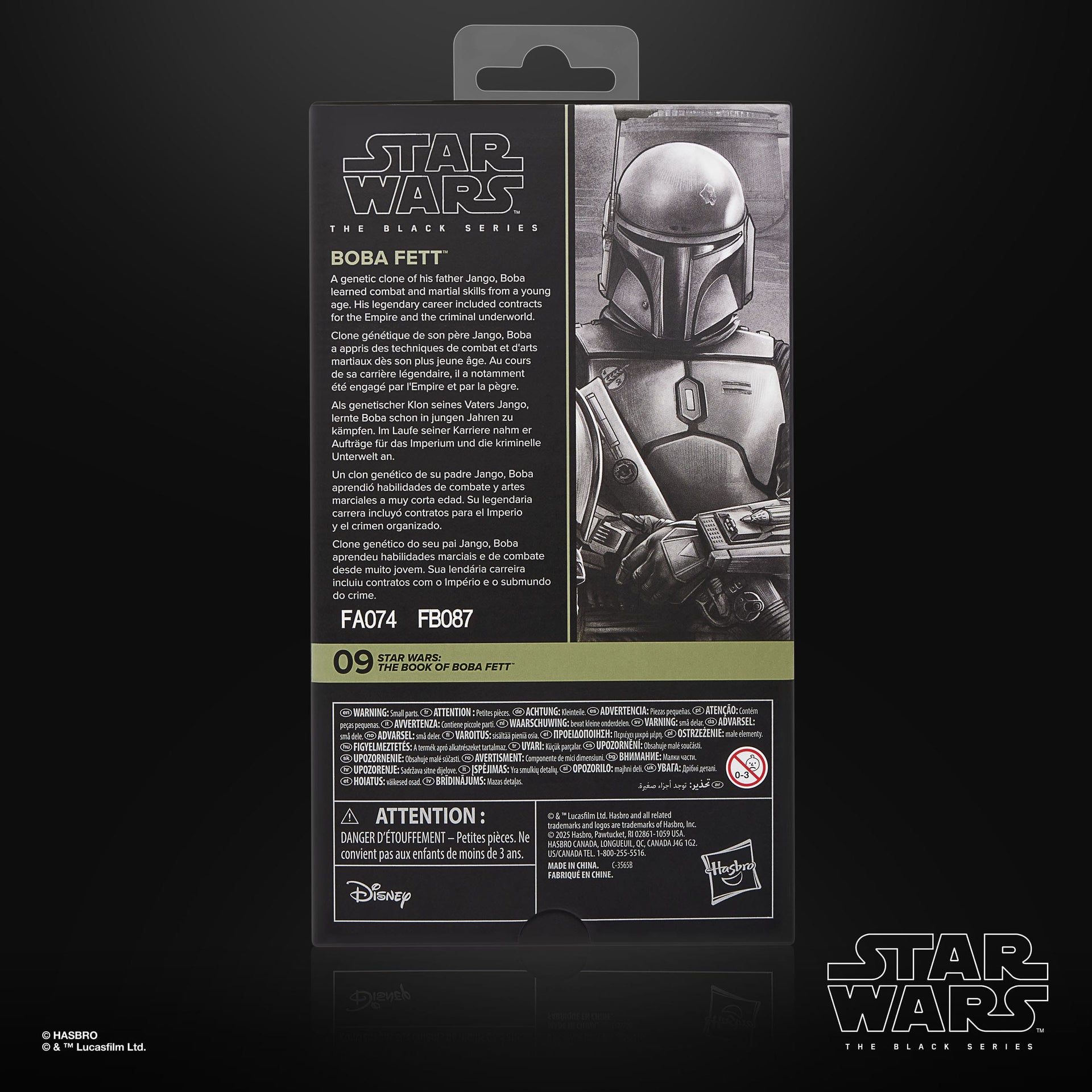 Star Wars: The Book of Boba Fett Black Series Actionfigur Boba Fett 15 cm