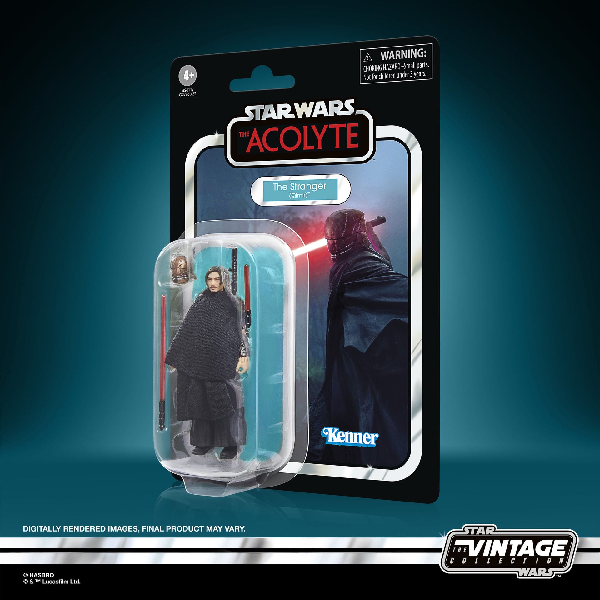 Star Wars: The Acolyte Vintage Collection Actionfigur The Stranger (Qimir) 10 cm
