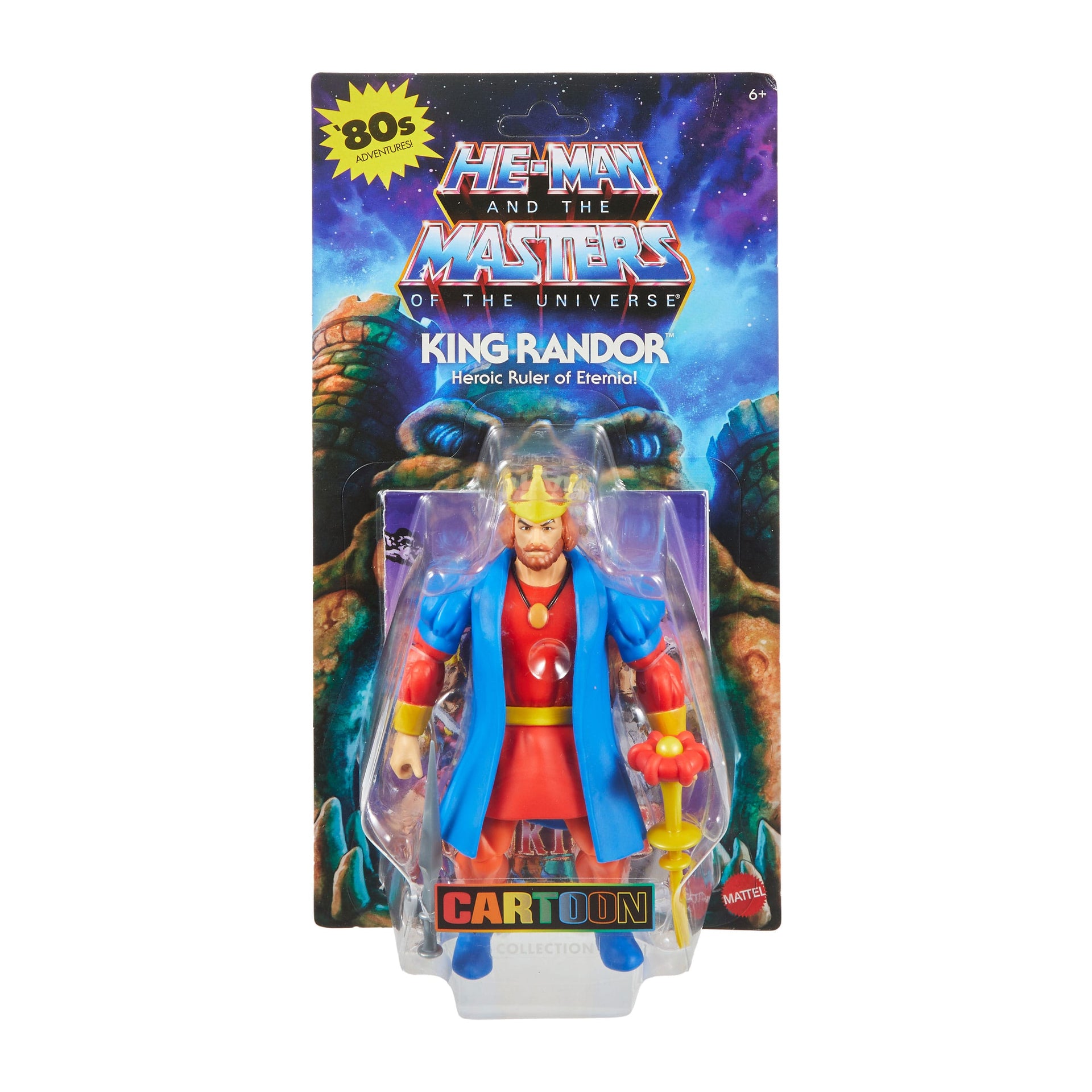 Masters of the Universe Origins Actionfigur Cartoon Collection: King Randor 14 cm