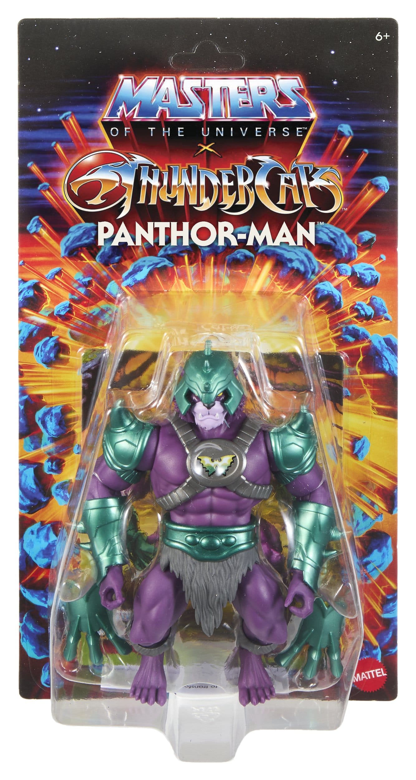 Masters of the Universe x ThunderCats Actionfigur Panthor Man 14 cm