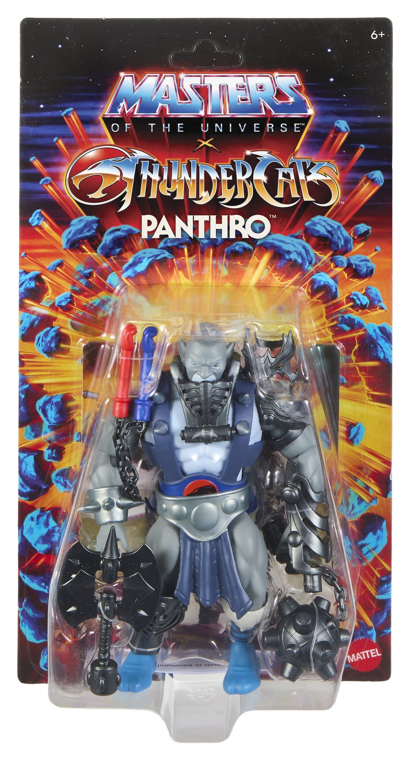 Masters of the Universe x ThunderCats Actionfigur Panthro 14 cm