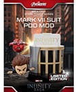 Marvel Mini Egg Attack Figuren The Infinity Saga Stark Tower series Tony Stark & Mark VII suit pod mod 12 cm