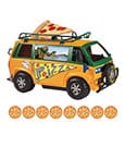 Teenage Mutant Ninja Turtles: Mutant Mayhem Fahrzeug Pizzafire Van 20 cm