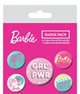 Barbie Ansteck-Buttons 5er-Pack Girl Power