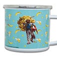 Bud Spencer Emaille Tasse Banana Joe