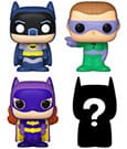 DC Bitty POP! Vinyl Figuren 4er-Pack Batman Adam West 2,5 cm